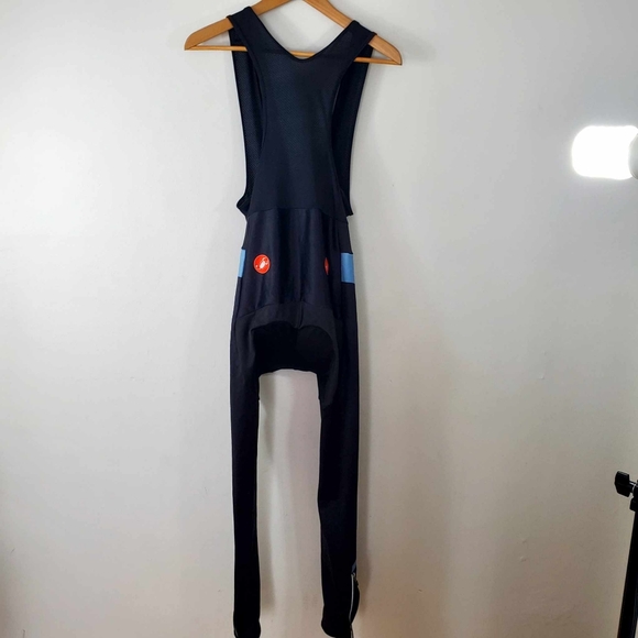 Castelli Polare 2 Windstopper Bib Tights Black Size M ( One Piece) - Picture 6 of 11